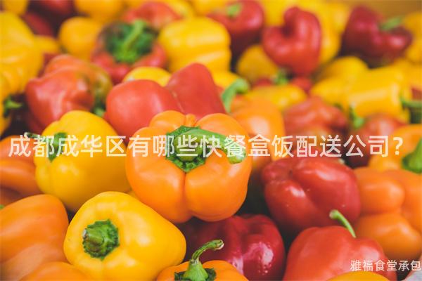 成都成华区有哪些快餐盒饭配送公司？
